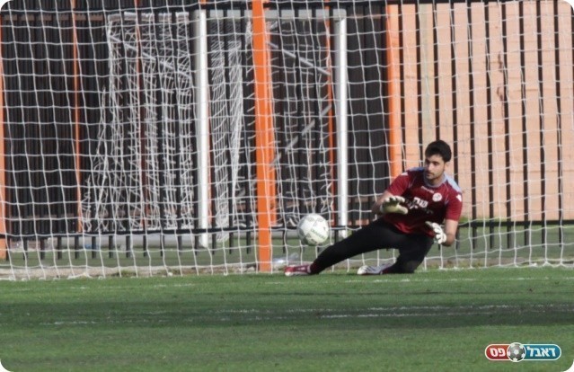 יפו יכלה להגדיל התוצאה. דוידי בפעולה (צילום: קובי רוזן)