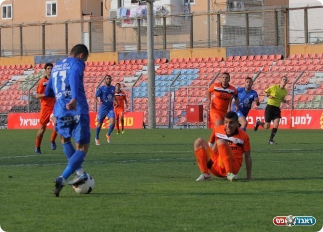 ההזדמנות היחידה של שעריים. תרועה (צילום: קובי רוזן)