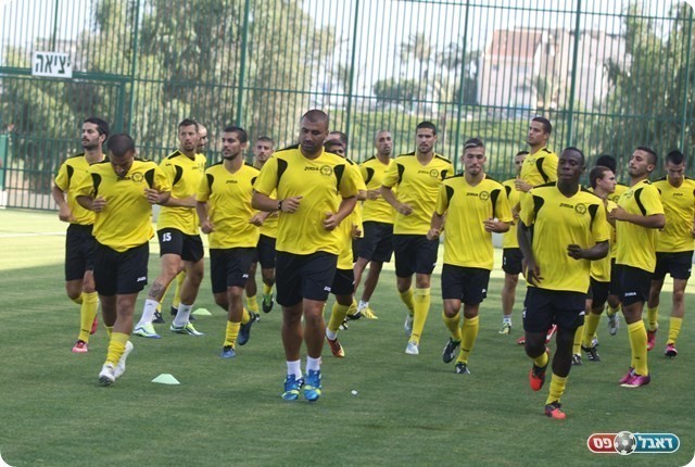 אתגר ענק. אימון הבכורה (צילום: שלומי גבאי)