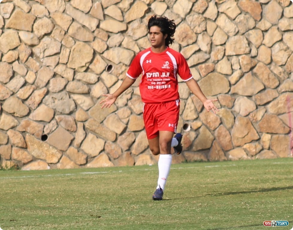 שחרר הרבה לחץ. דיאב חוגג (צילום: אחמד עזאיזה)