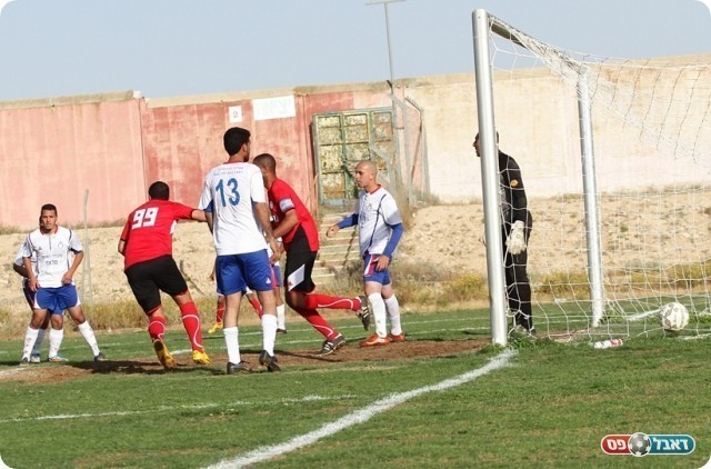 היתרון החזיק 5 דקות. השוויון של שגב (עבדאללה אזברגה)