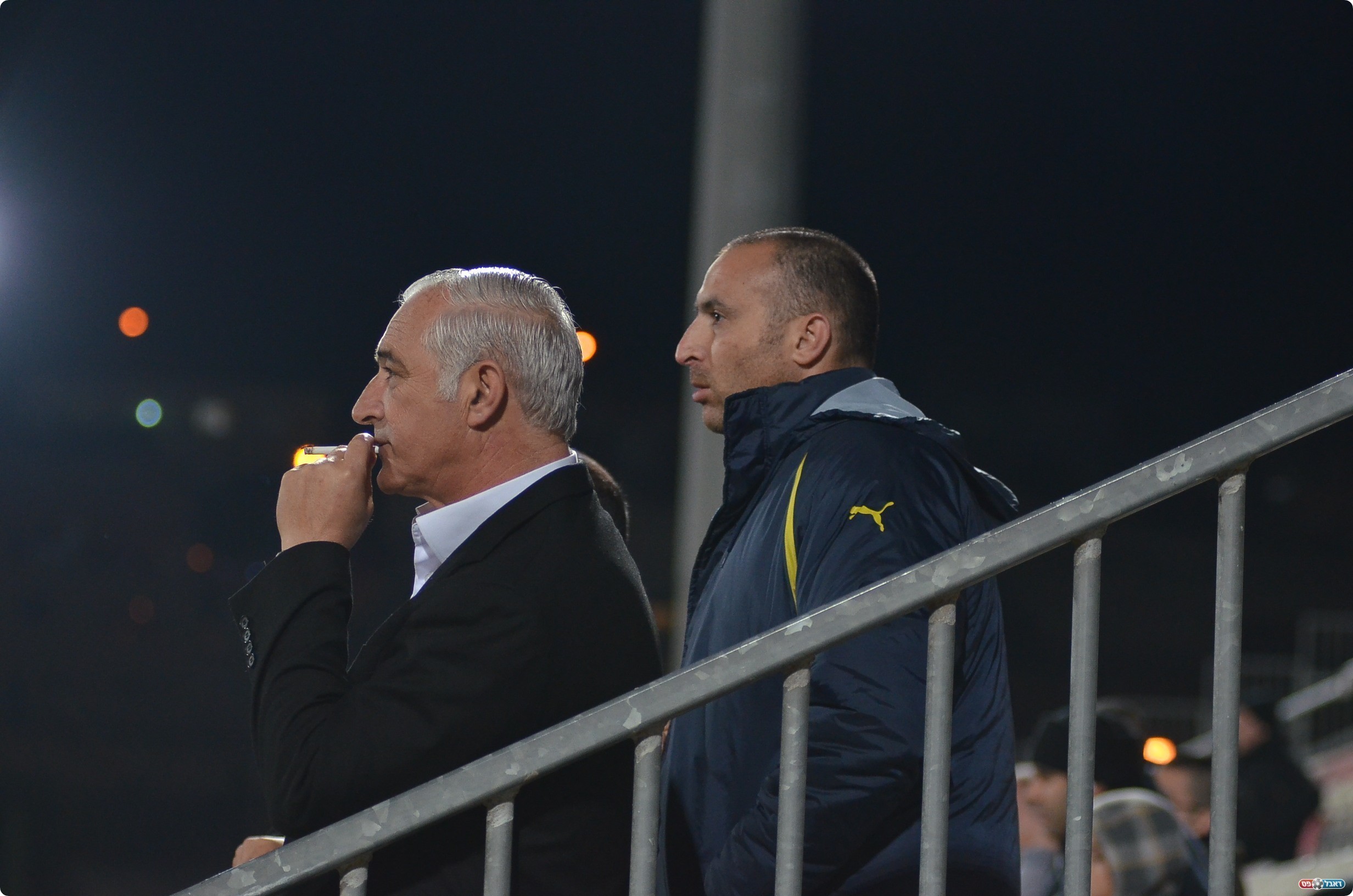 תומר רחמים ועו"ד אלי מלול (צילום: קובי פורטל)