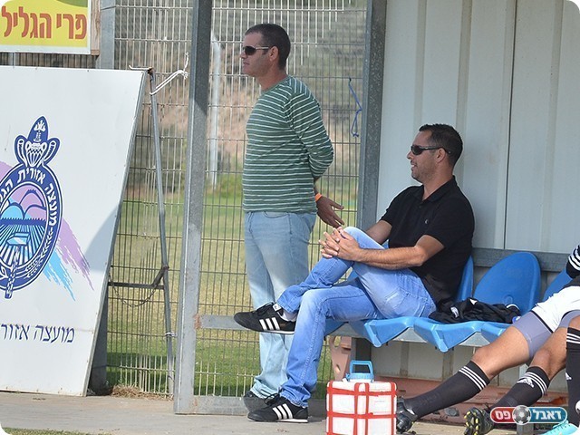 קוטר ודניאל, מרוצים מהניצחון (צילום: ארנון לוי)