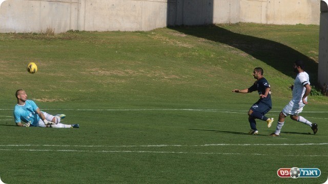 כמעט השני. למל הודף את יצחק. 