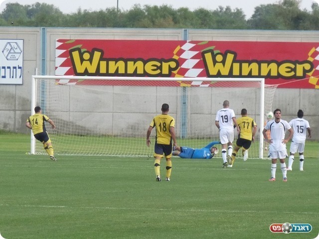 שער רביעי בשלושה משחקים. בן לולו כובש