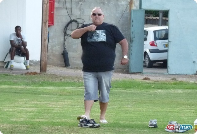 יו"ר הפועל אזור. מאיר סאלם (צילום: גיא גולדפרב)