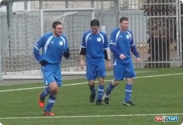 משחק קצבי בגלל הקור. שחקני ר"ג (צילום: אלי שמואלי)