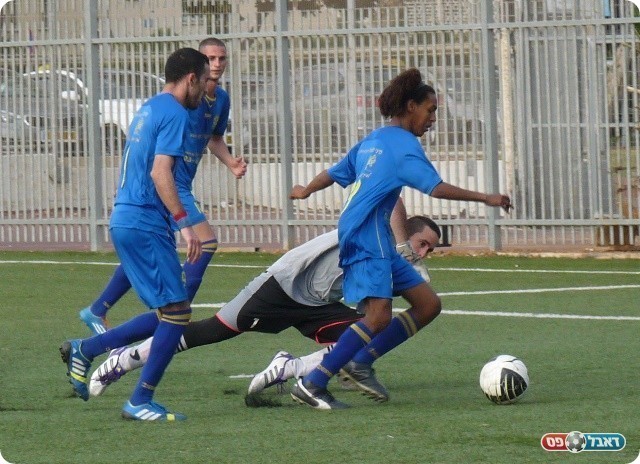 בדרך לעוד ניצחון. יוסי קסתה (צילום: אלי שמואלי)