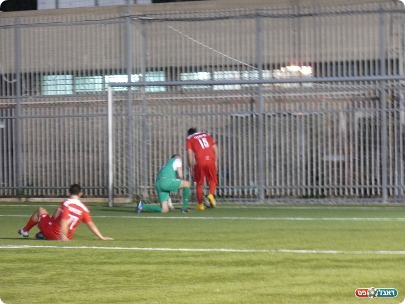 השער של יוטב מצליח שהעלה את בית"ר יפו לגמר (אלי שמואלי)