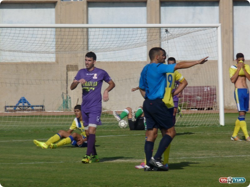שער ניצחון דרמטי. כהן כובש (אלי שמואלי)