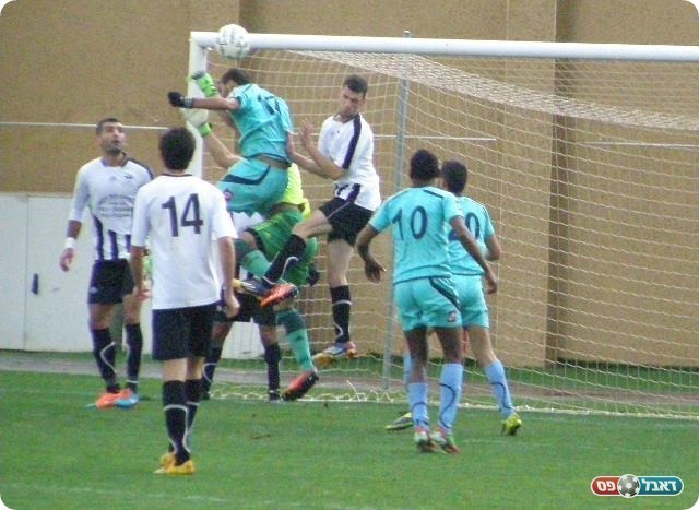 רבע שעה אחרונה ללא השוער הראשון. רגע הפציעה של בריק (אמיר שיבי)