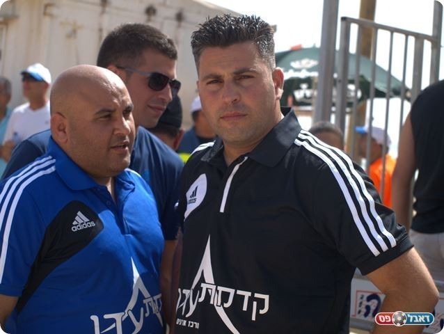 זדה וספיר. "מודים לליאור על תקופה נפלאה" (צילום: חאדר אניס)