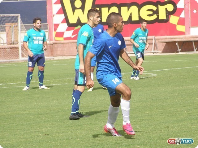 יתרון מפתיע. נאסר (צילום: אמיר שיבי)