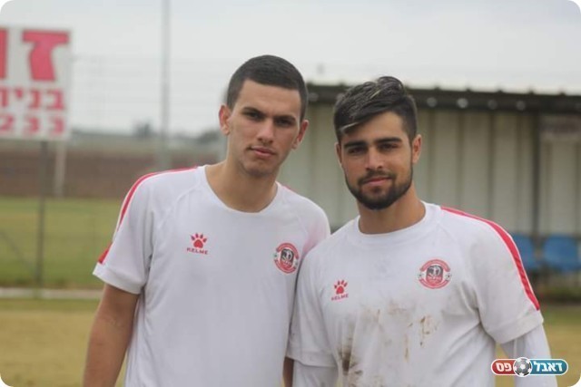 עדן בן שמחון (מימין) וברק מיימון