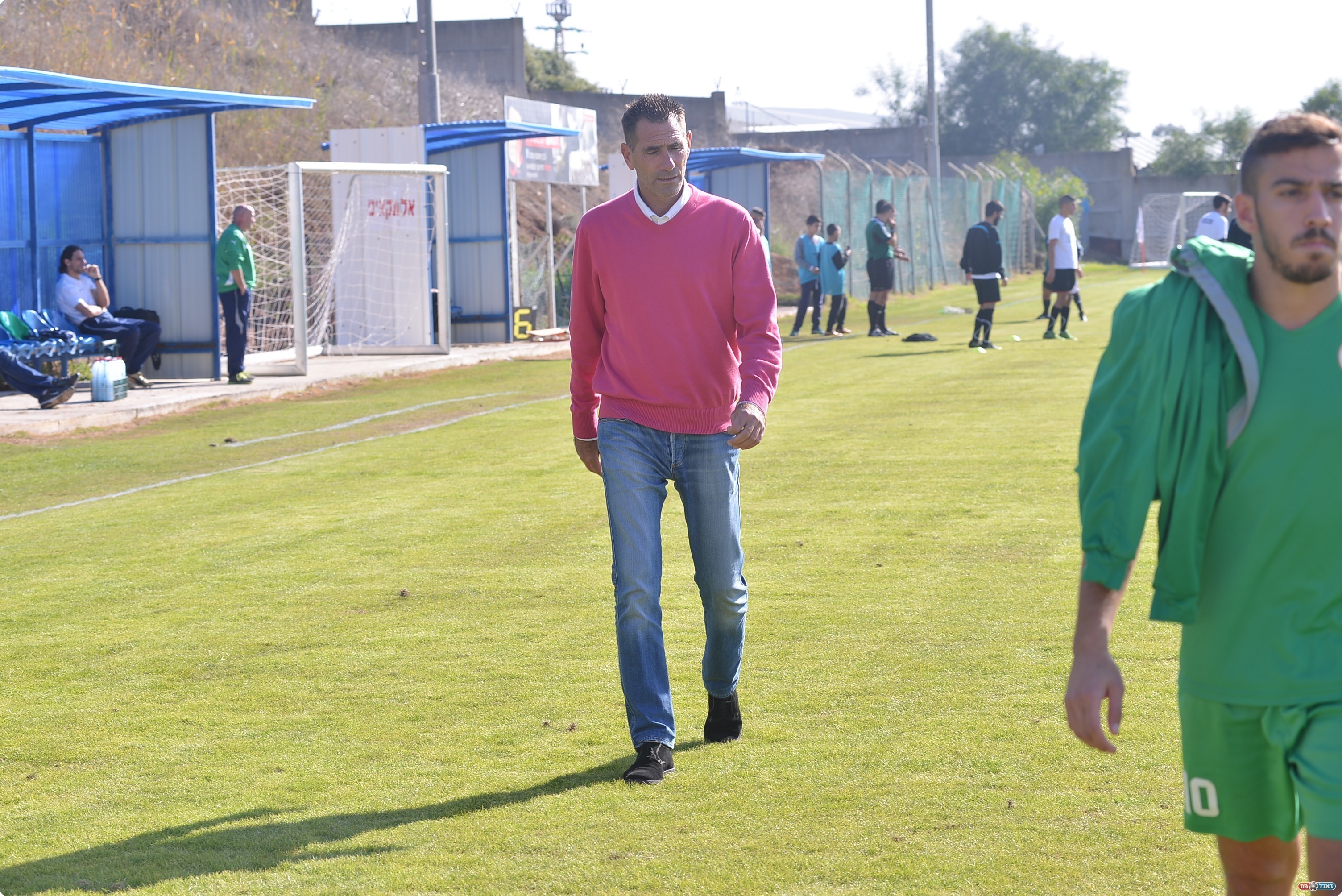 יכול להיות מרוצה, מאמן כפ"ס פליקס נעים (צילום: שי בן סימון)