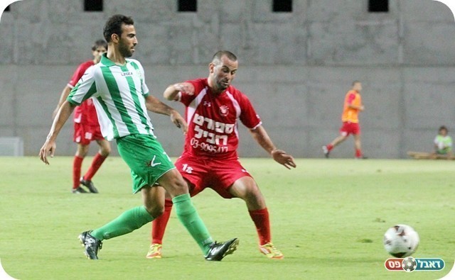 עמישב צריכה עוד קשר התקפי. תמיר פור וגיא אבן (צילום: לירן דורף) 