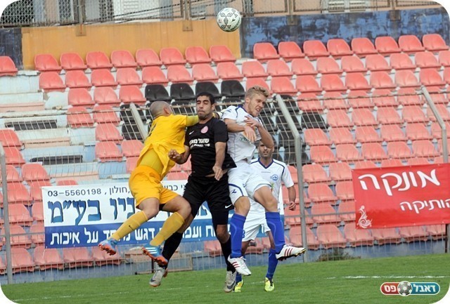 יפו הענישה. בן ישי יוצא רע (צילום: לירן דורף)