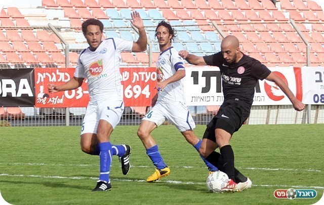 אזור פתחה היטב. לוי מול קין (צילום: לירן דורף)