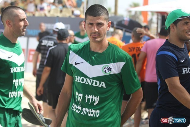 בספק למשחק. ברנס (צילום: שלומי גבאי)