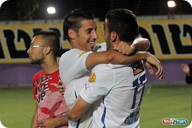 עמוס ויוסף מאושרים בסיום (צילום: לירן דורף)