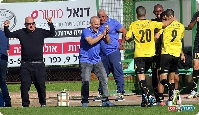 יהיו חגיגות כאלו גם בשבוע הבא מול אשקלון? (לירן דורף)