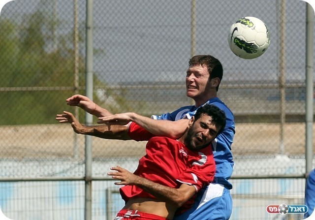 שלישייה מהממת בחצי שעה. דווקא כאן שטרן מעל שהרבני (צילוםף לירן דורף)