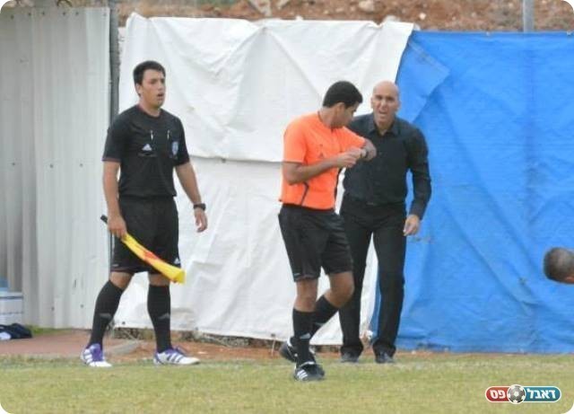 תקרית מילולית. אביטן מורחק (צילום: ולדי מויסייב)