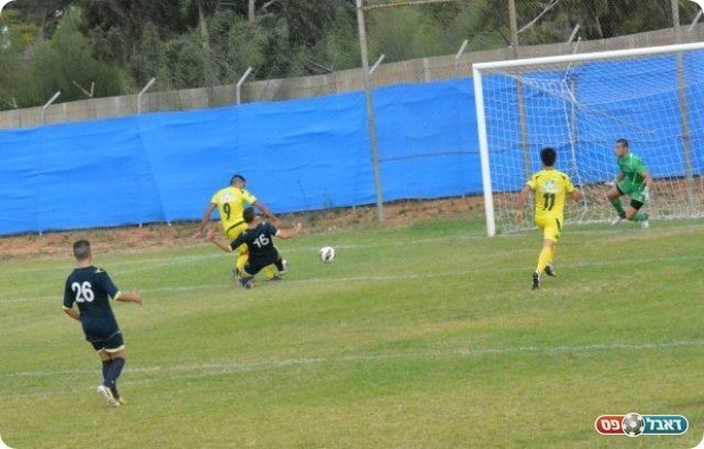 ההחמצה של קריית גת. מולאי מנסה (צילום: ולדי מויסייב)