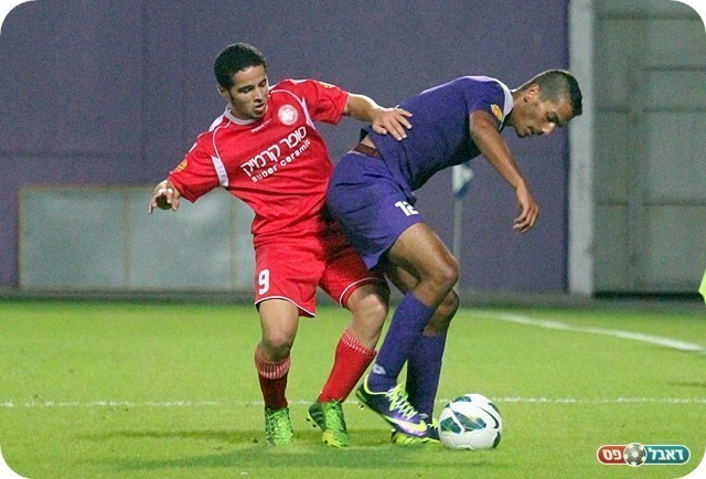 הטוב בשורות הפועל. ברשצקי ואז'ובל (צילום: לירן דורף) 