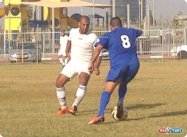 גרבאג' טיים. אדיר מנשה מול יניב אבדר (צילום: אלי שמואלי)