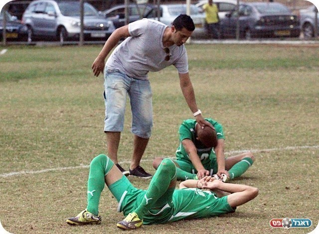 קיבל את המושכות יחד עם מור. בן שושן לאחר הירידה (צילום: לירן דורף)