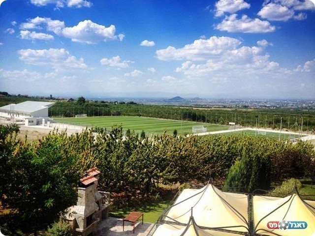 מתחם האימונים שבו שהתה מכבי יבנה. "מתקן ברמה גבוהה" 