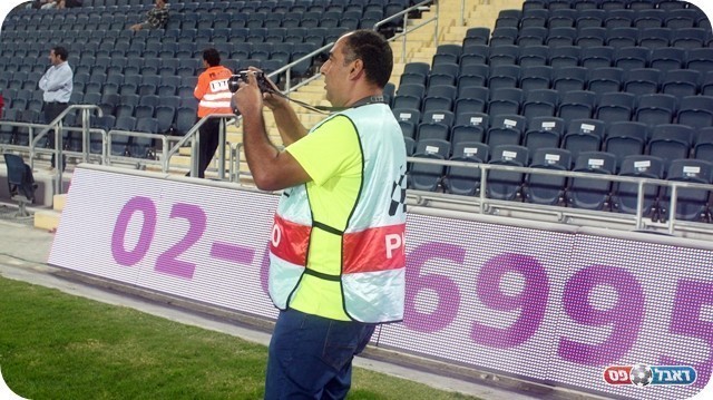 הגשים חלום. שמואלי בפעולה בטדי (צילום: גיא גולדפרב)