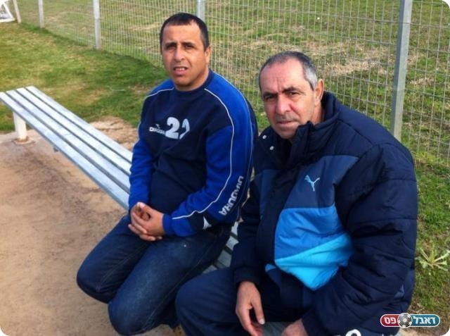 במחזור הבא, משחק העונה. יהודה ללוש ועמוס גבריאל (צילום: מיכה פישנזון)