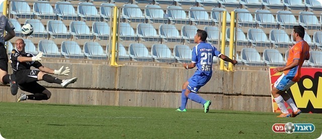 שקל לוקח גול בטוח מפושה (לירן דורף)