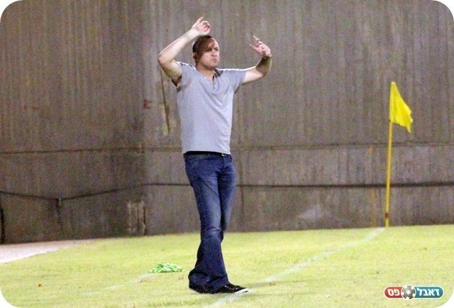 בקושי ידע את שמות שחקניו. בניה (צילום: לירן דורף)