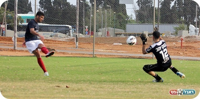יתרון לאחר לחץ מתמשך. שאהין כובש (צילום: לירן דורף)