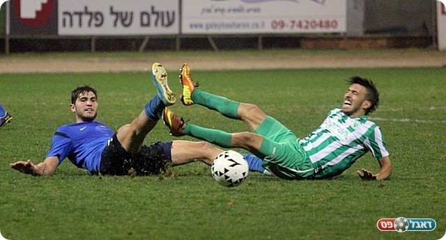 דן ובן שושן בתאקל חריף (צילום: לירן דורף)