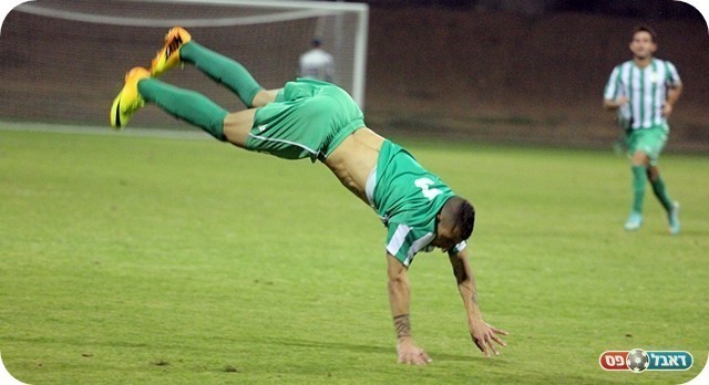 בן לוי חוגג את הרביעי (צילום: לירן דורף)