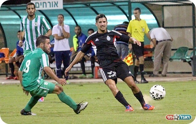 הראה המון ניצוצות. בן חמו משתחרר מעבד אלחי (צילום: לירן דורף)