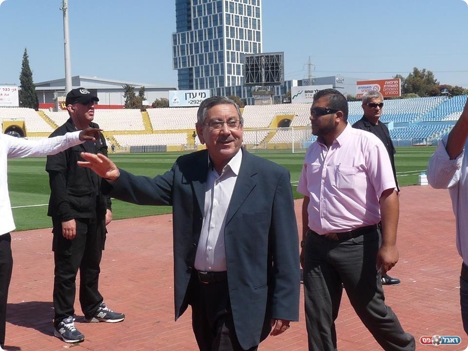 מחווה ספורטיבית יפה. ראש העיר (אלי שמואלי)