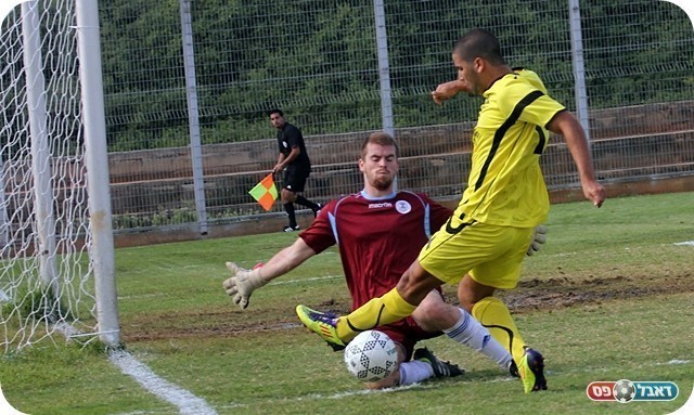נעשה צדק. אוחיון מול רוף (צילום: לירן דורף) 