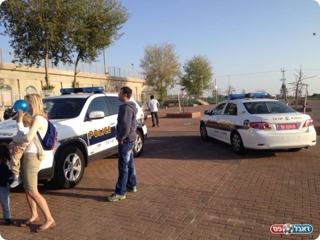 בדיקות קפדניות. המשטרה (שלי שמואלי)