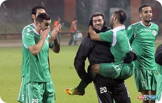 גם תוספת הזמן לא עזרה. כפ"ס חוגגת (צילום: לירן דורף)