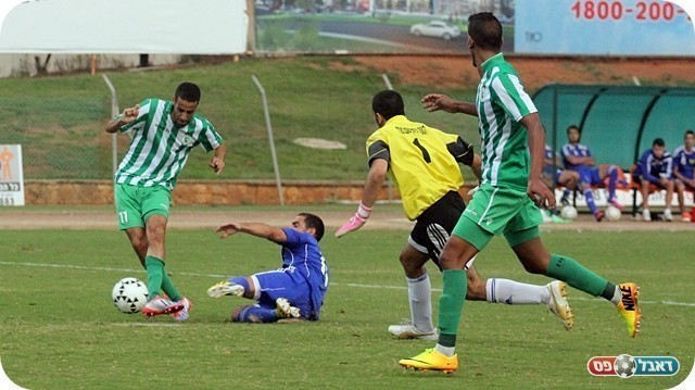 זו כבר השפלה. לוי עם הרביעי של כפ"ס (צילום: לירן דורף)