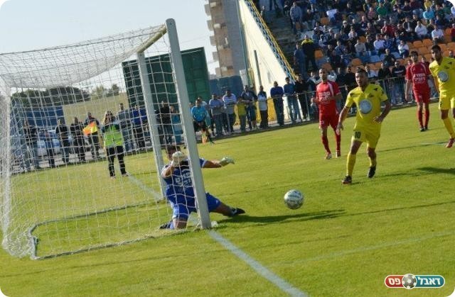 איש המשחק של כפר קאסם. חלאילה בפעולה (צילום: ולדי מויסייב)