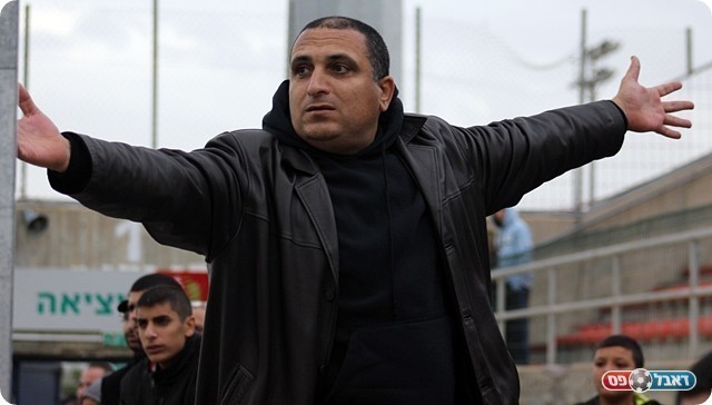 רמזי בדיר יו"ר כפר קאסם נסער בסיום (תאמר סרסור)