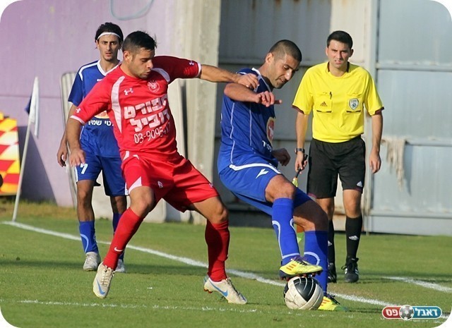 כפר קאסם נסוגה לאחור. אליהו וקרגולה (צילום: לירן דורף)