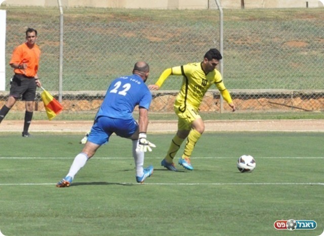 טעות בהגנה. רביבו מול בן ישי (חאדר אניס)