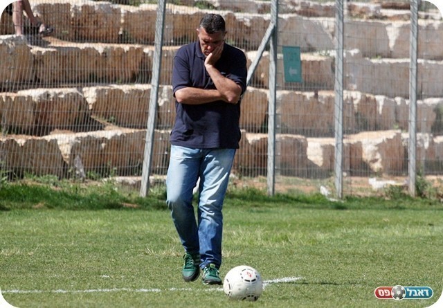 הבין שהמשחק לא מתקדם. זגורי (צילום: לירן דורף)